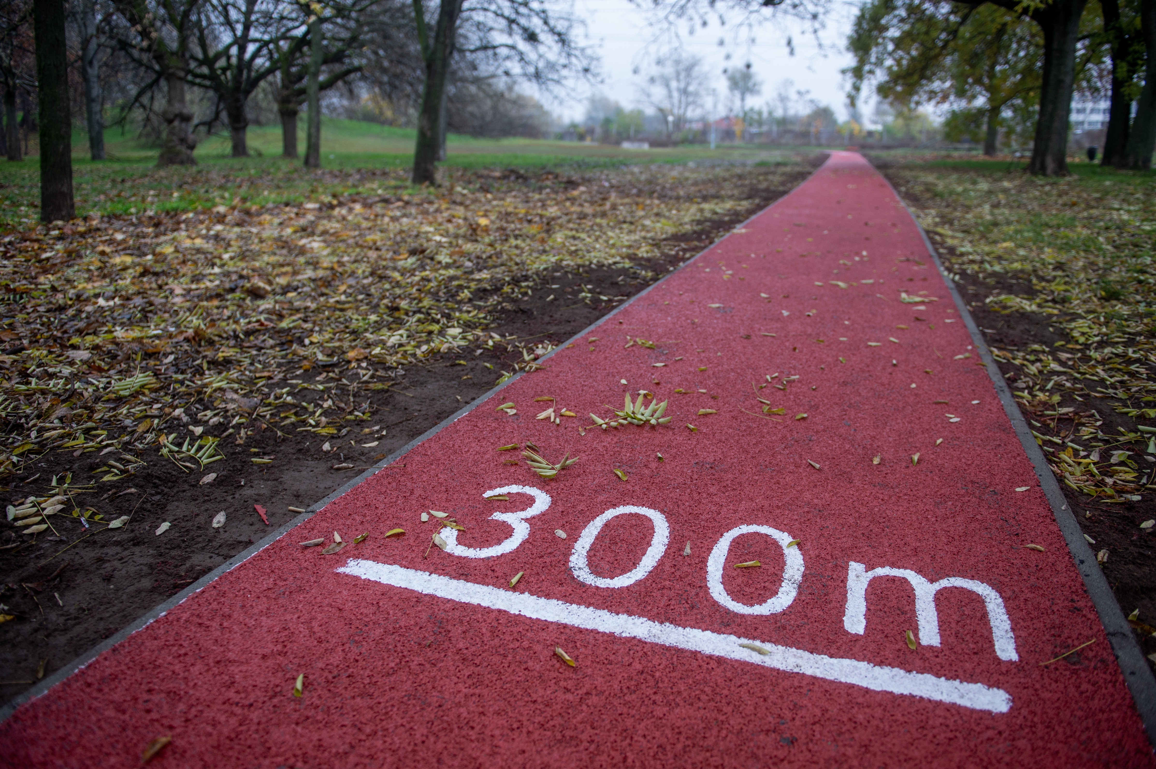 Futópálya a Páskom parkban