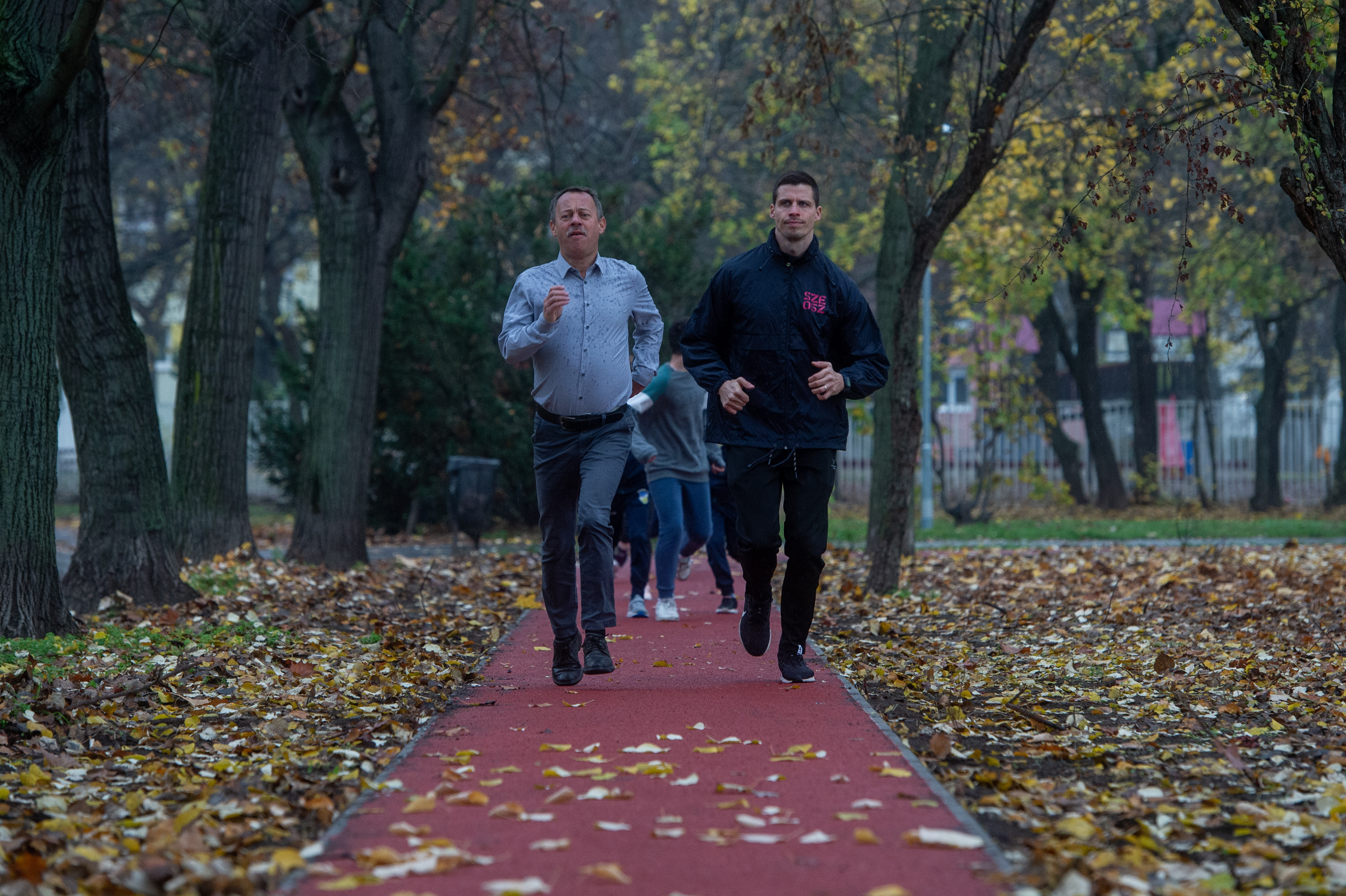 Futópálya átadása a Páskom parkban