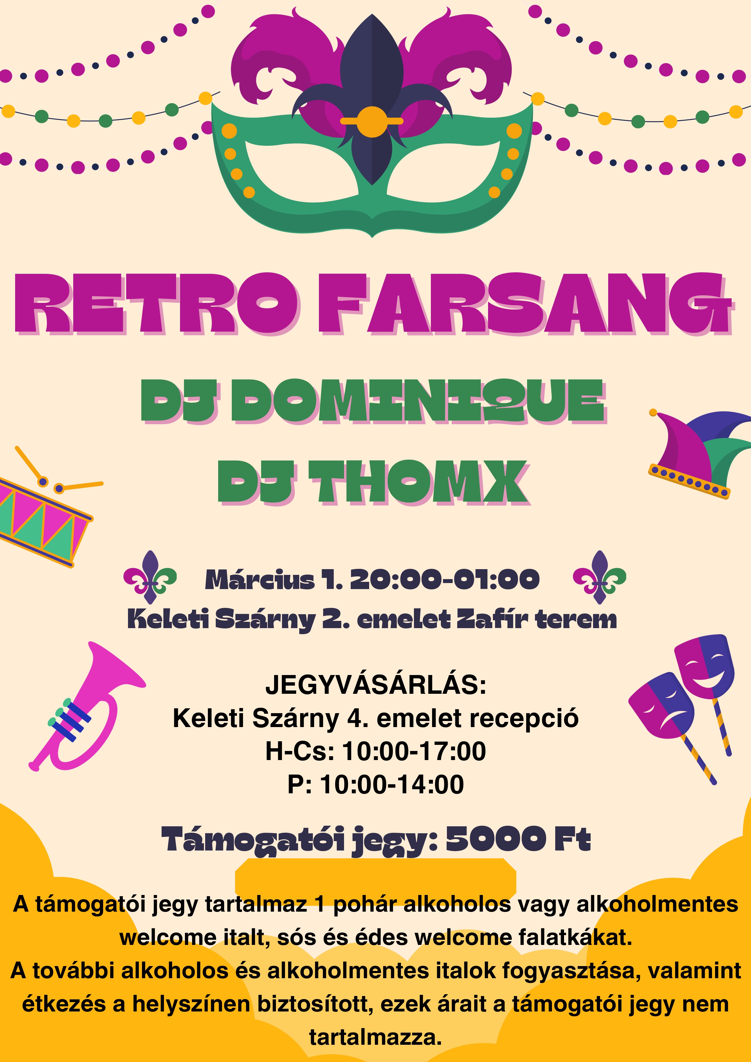 Retro farsang a World Mall Bevásárlóközpontban