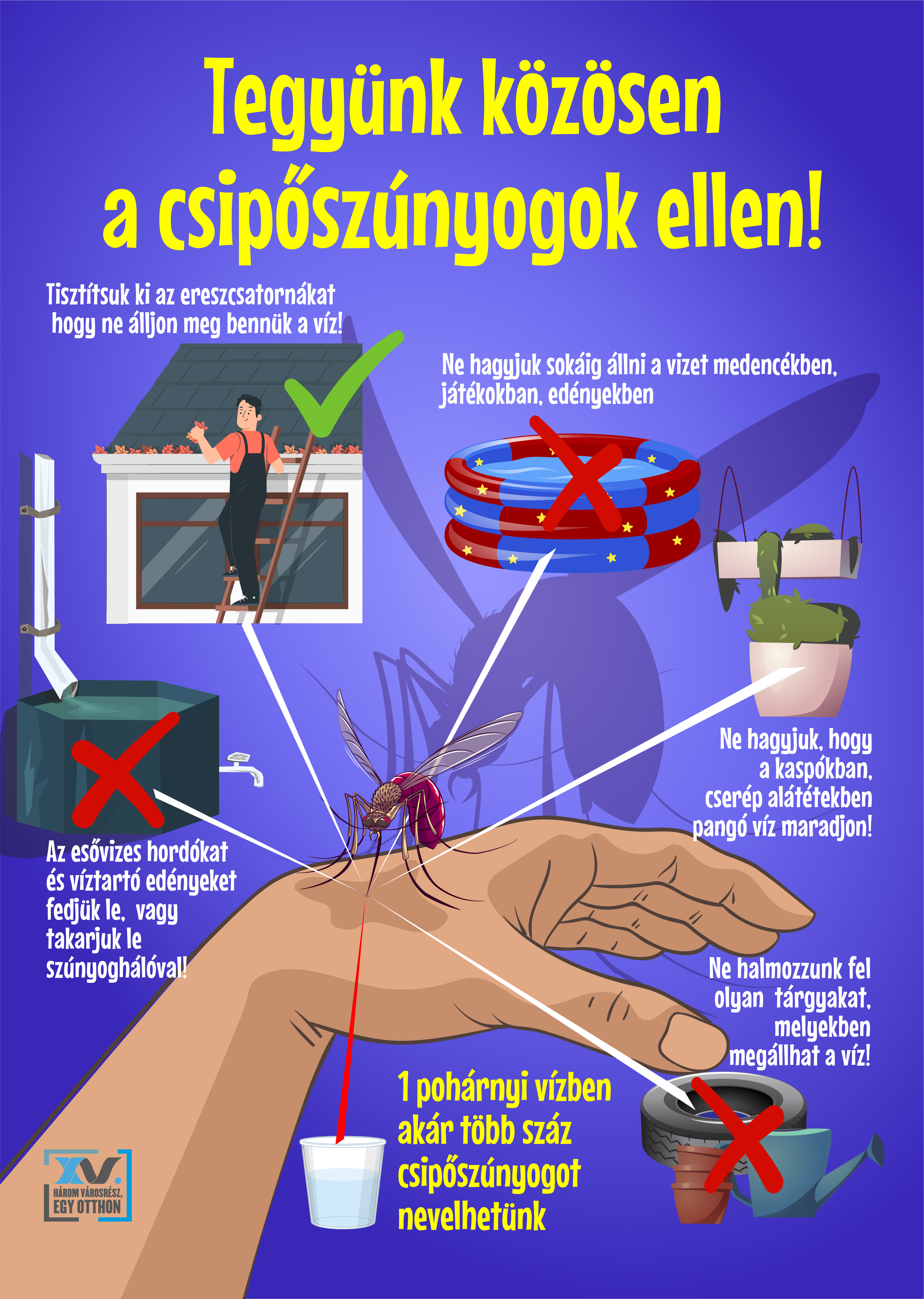 Tegyünk a szúnyogok ellen