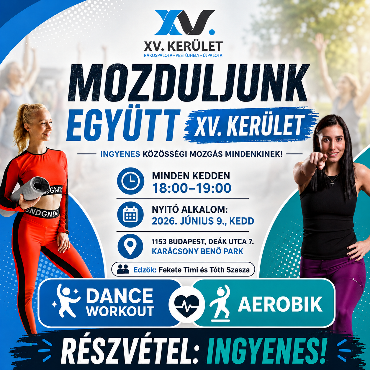 Mozduljunk együtt XV. kerület
