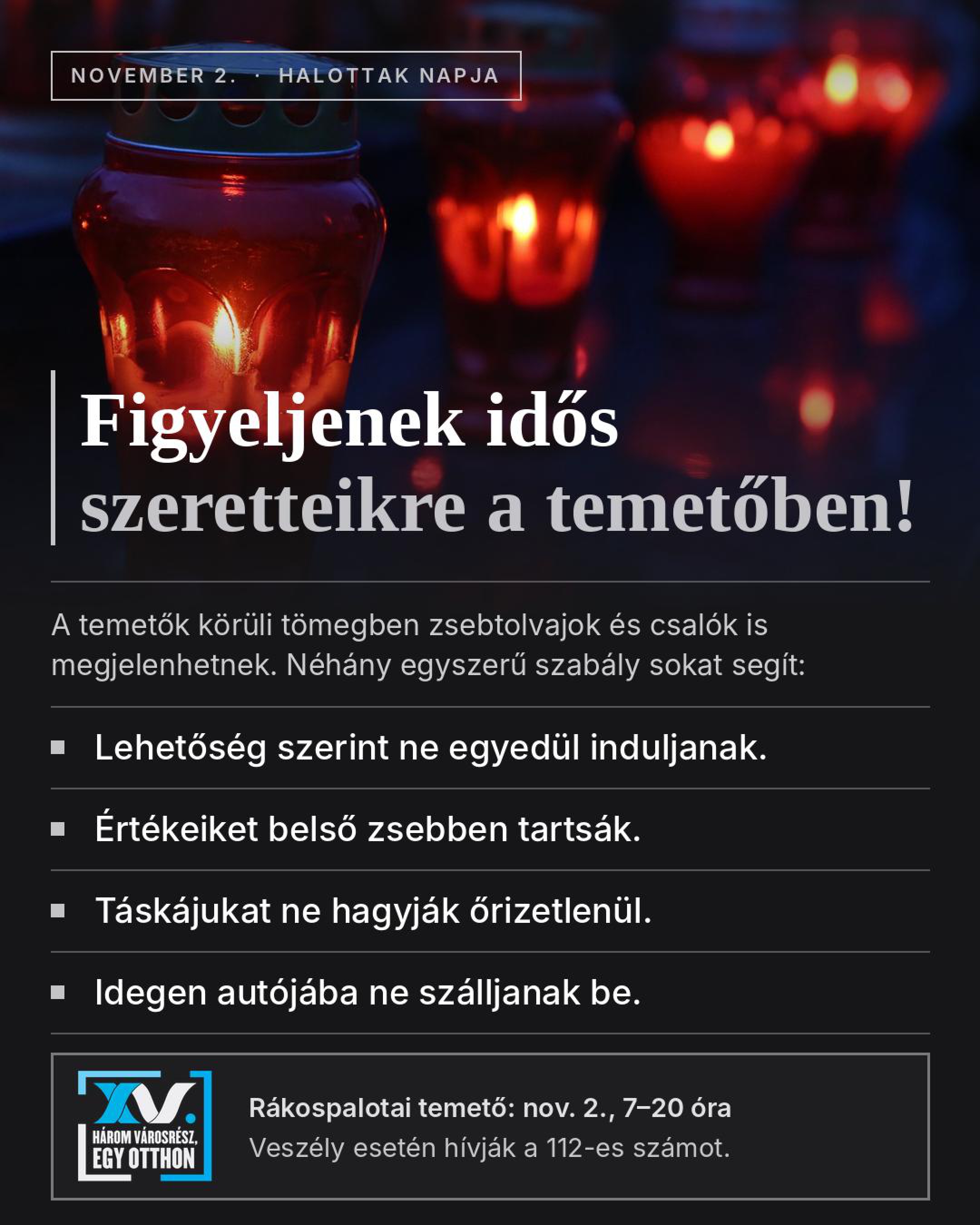 Halottak napi felhívás