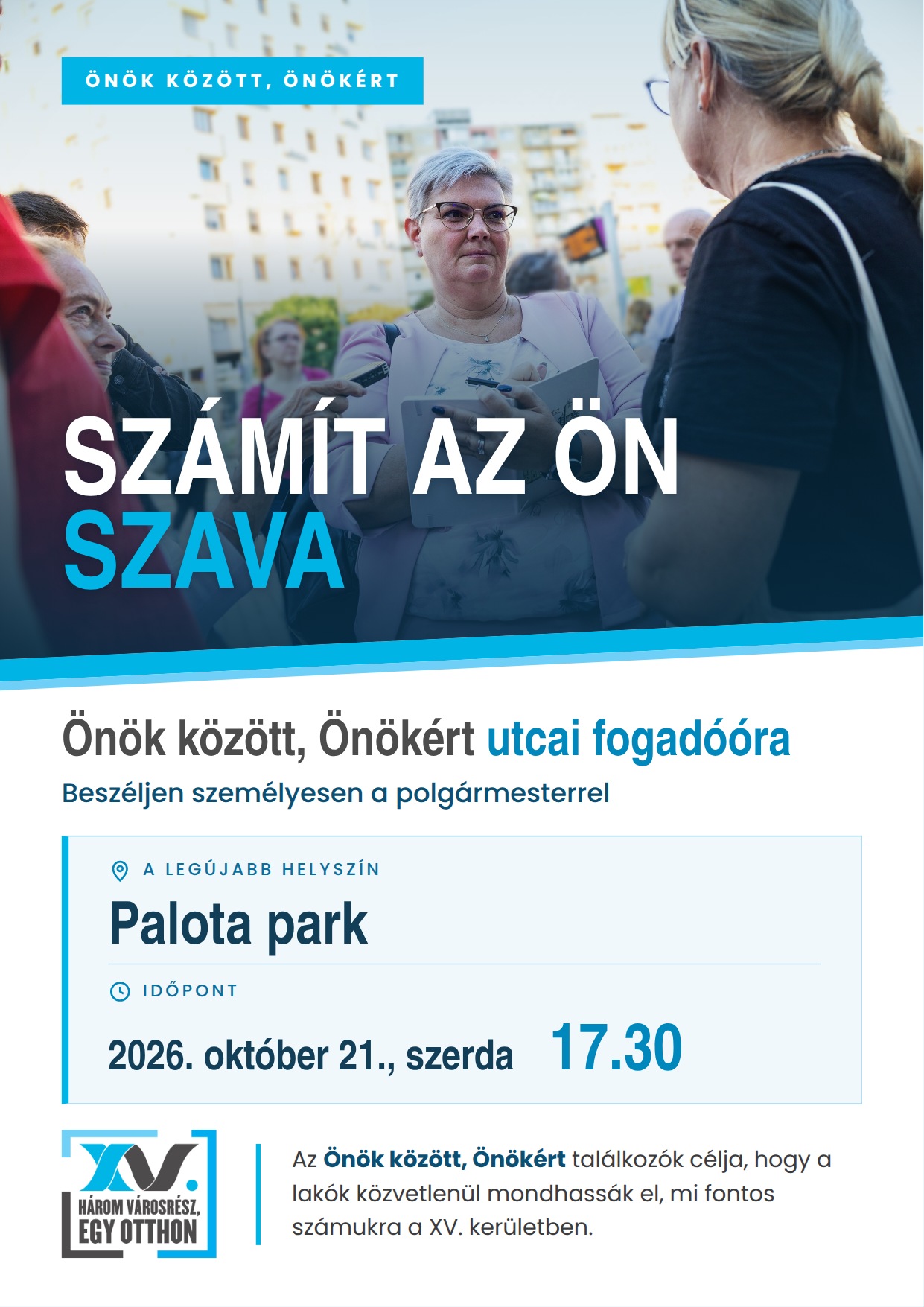 Számít az ön szava második állomás plakátja