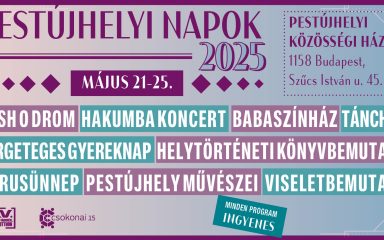 Pestújhelyi napok plakátja 2025-ben