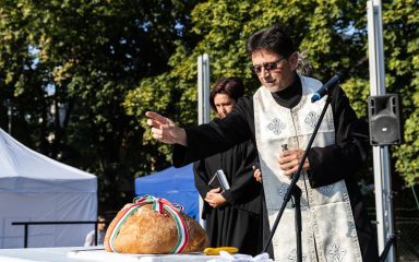 Megáldják a kenyeret az augusztus 20-i ünnepségen