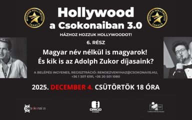 Hollywood a Csokonaiban 3.0 előadás plakátja
