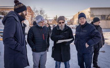 Bejárás a volt Növényolajgyár területén