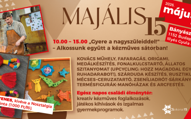 Majális 2026 programleírás