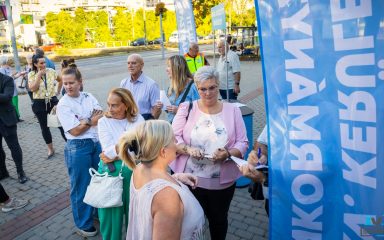 Polgármesteri fogadóóra a Fő téren
