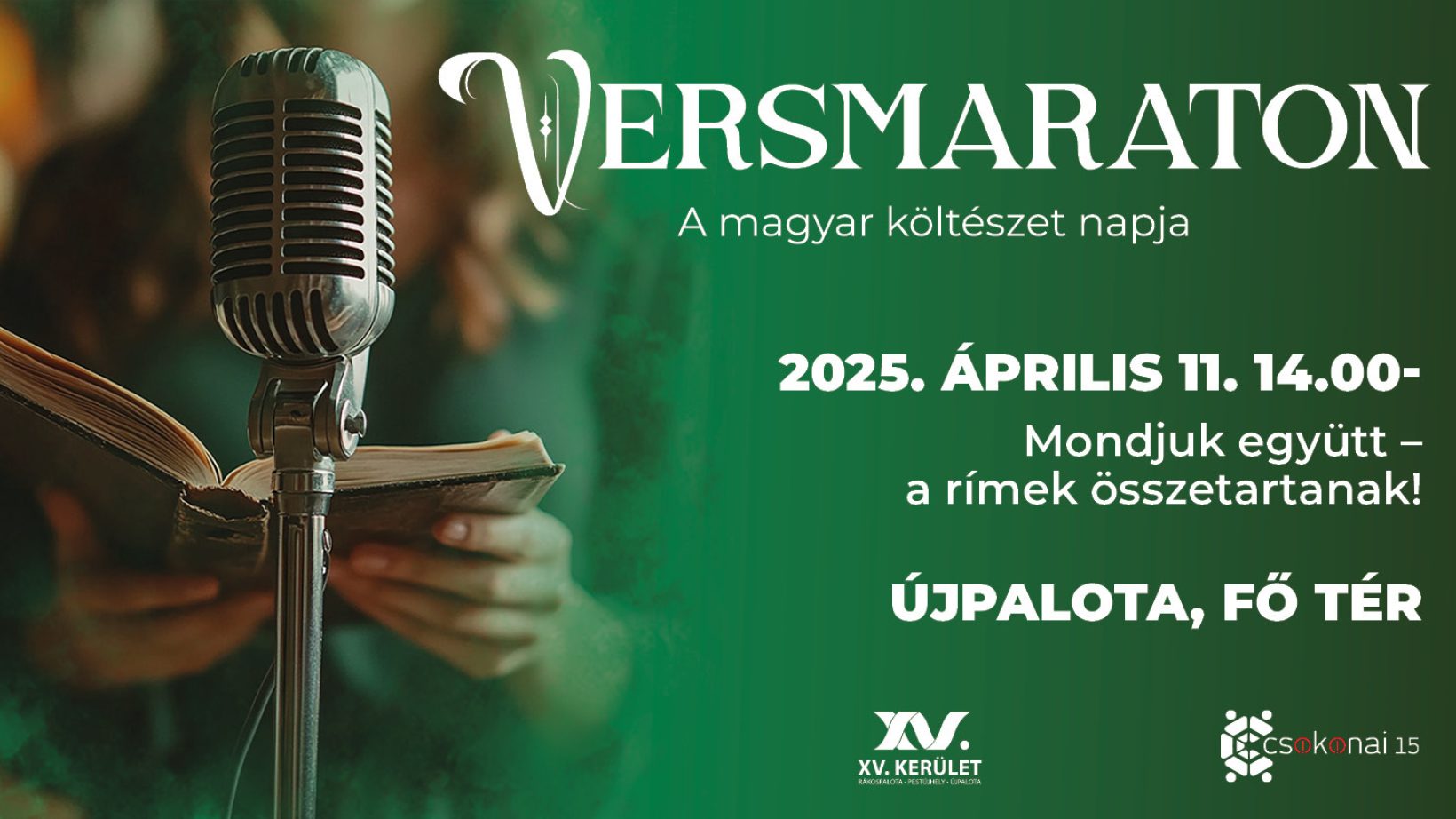Versmaraton plakátja