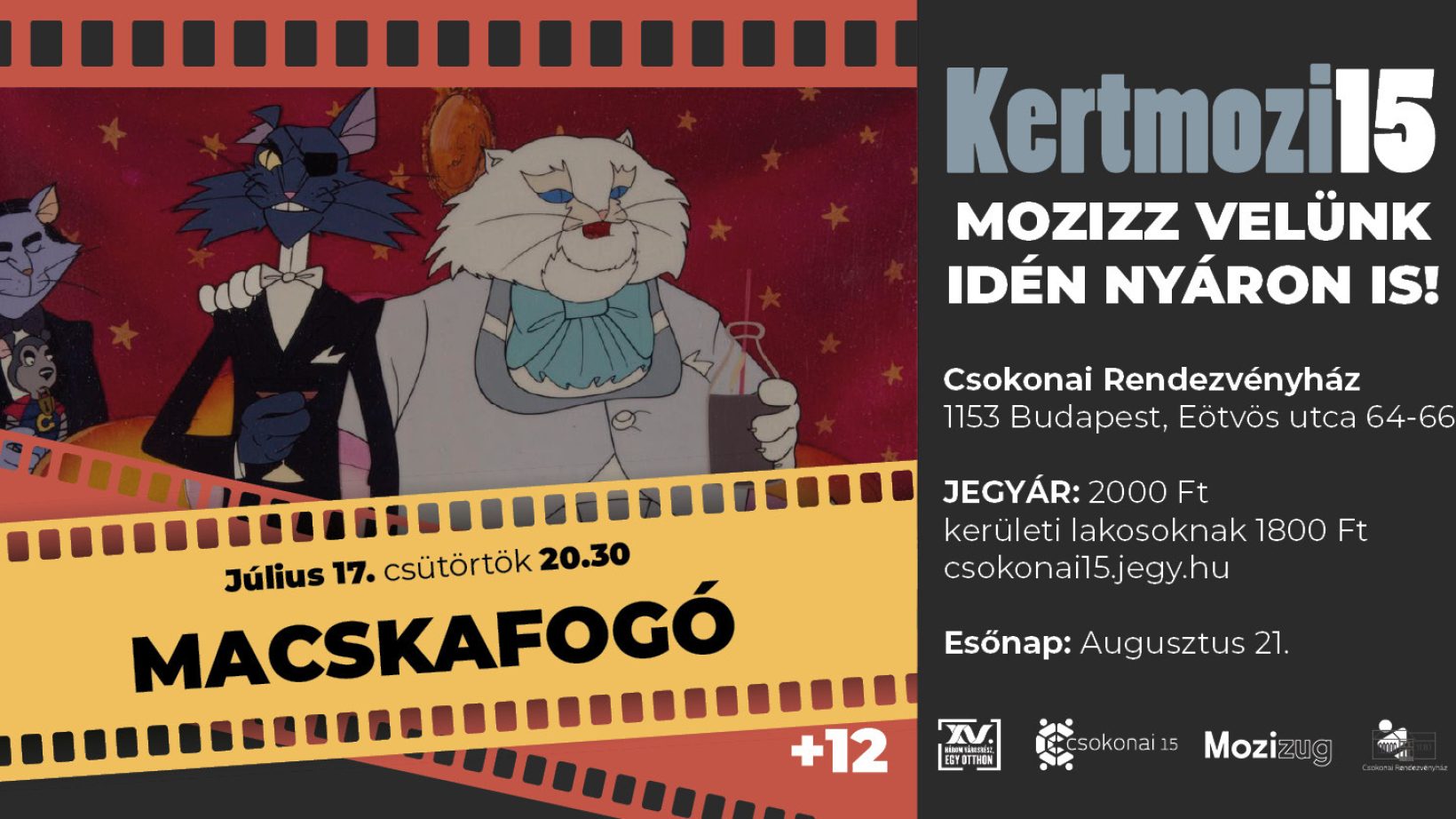 Macskafogó plakát