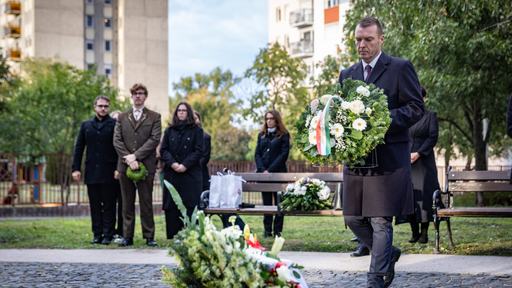 Barkóczi Balázs koszorúz
