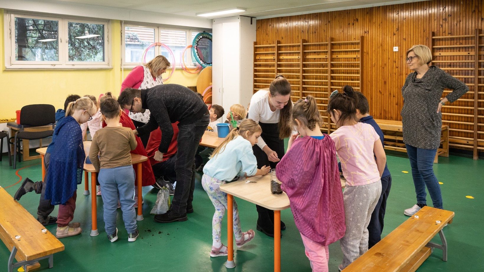 környezettudatos szemléletformáló foglalkozást tartottak a Nádastó Óvodában