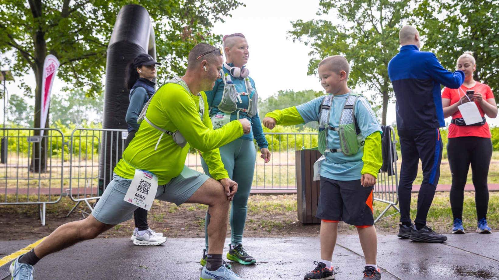 Két futó a Futókörök Napján