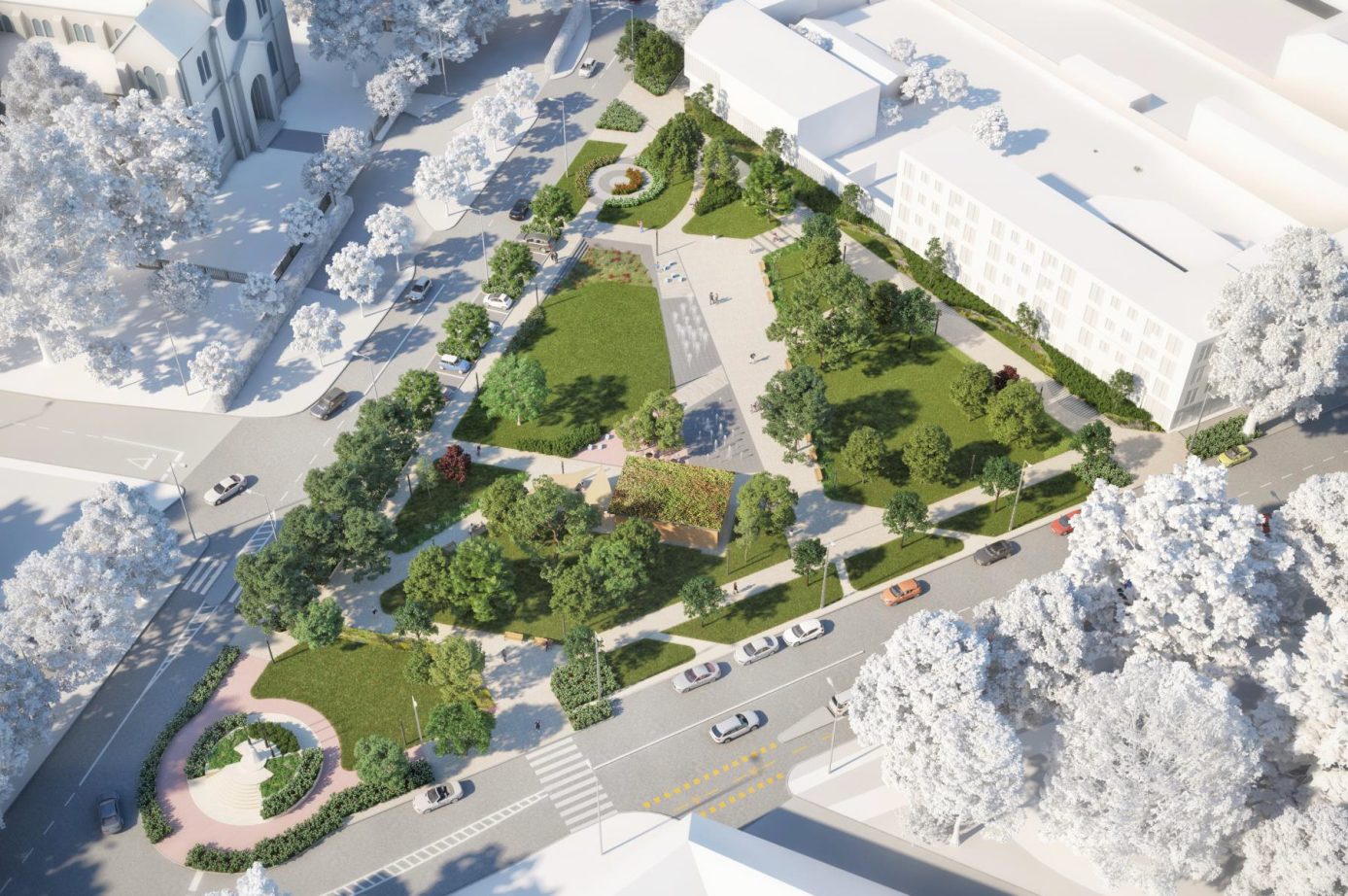 Széchenyi tér környezetrendezési terve