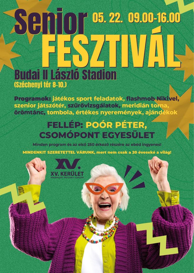 A Senior Fesztivál programja