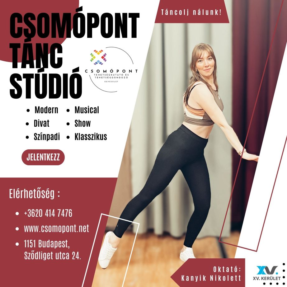 Csomópont Egyesület programjának plakátja