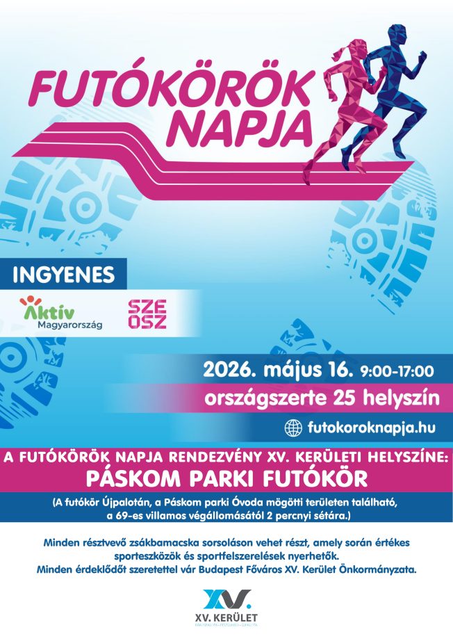 Futókörök Napja plakát 2026