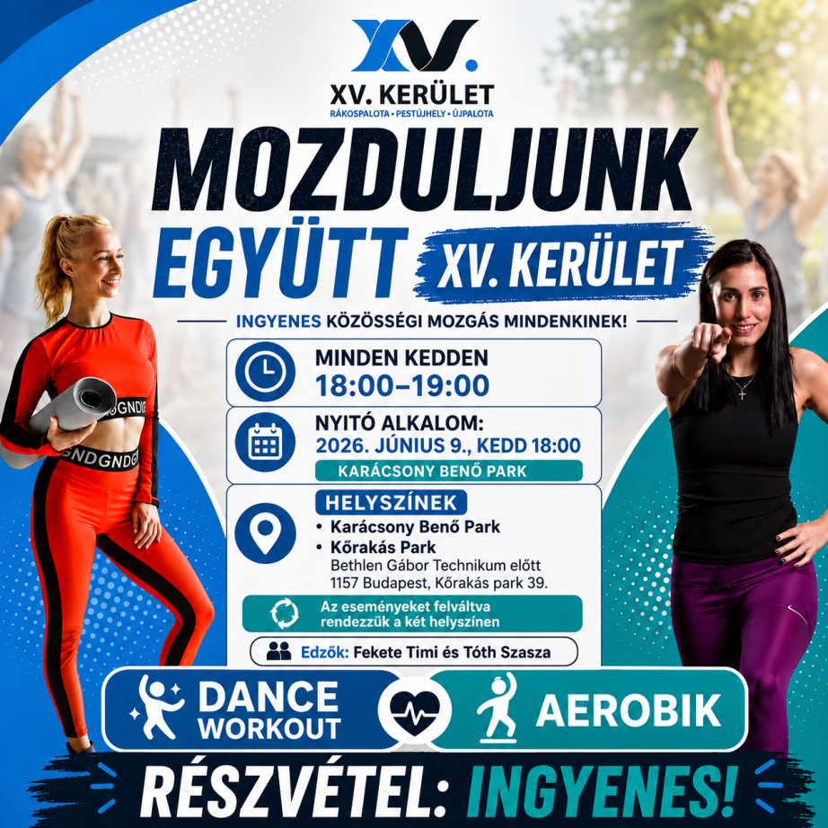 Mozduljunk együtt plakátja